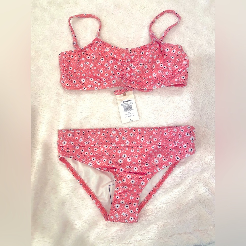 Billabong girls bikini size 10 NWT